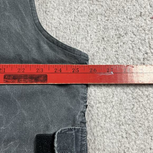 Vintage Banana Republic Vest Mens XL Safari Hunting 80s Hooded Photographer - Picture 16 of 16